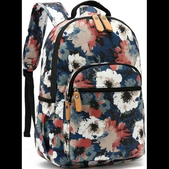 Bags | Leaper Waterresistant Floral School Backpack Travel  display picture 3